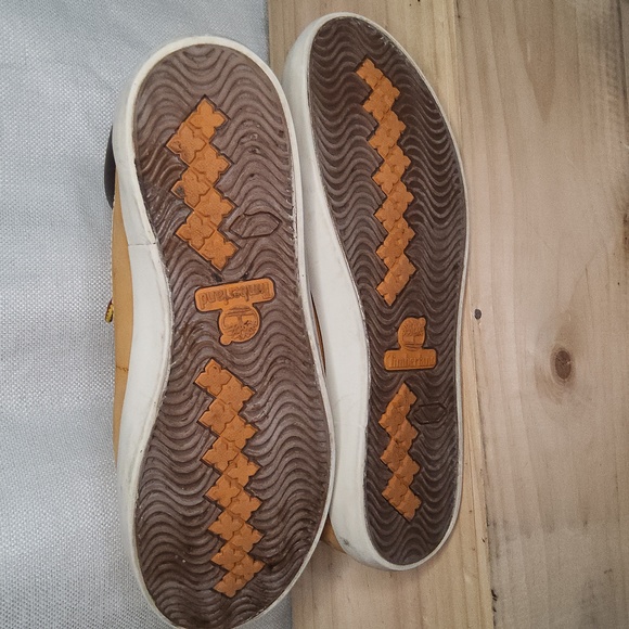 TIMBERLAND 8641A Womens Padded Collar wheat workboot 8 - Picture 4 of 4